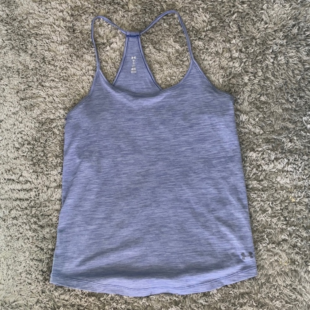 Under Armour Purple Racerback Tank Top